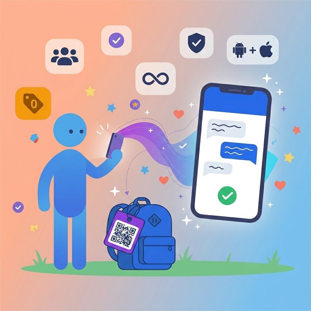 Illustration der Vorteile von itemID QR-Codes