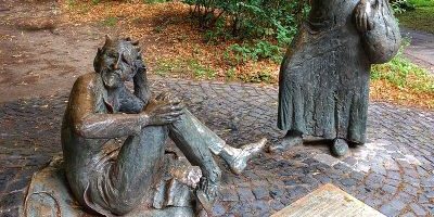 Bauersfrau und Teufel