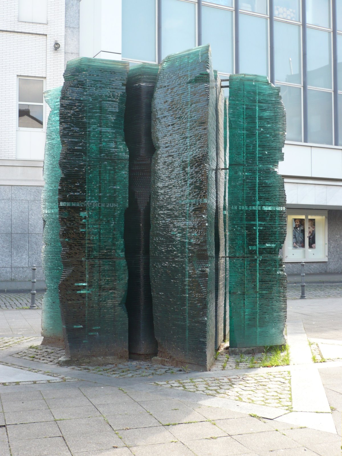 Denkmal für die 1939 zerstörte Synagoge