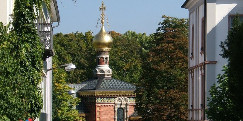 Russian orthodox all Saints Church