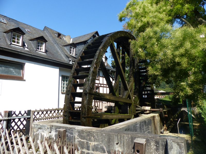 Wasserrad am Wasserturm