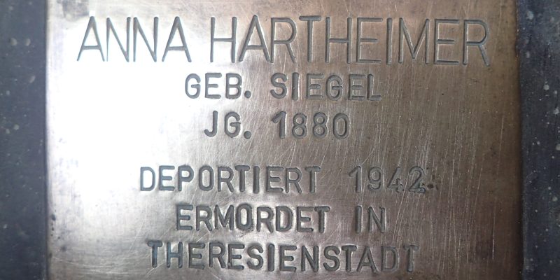 Anna Hartheimer geb. Siegel