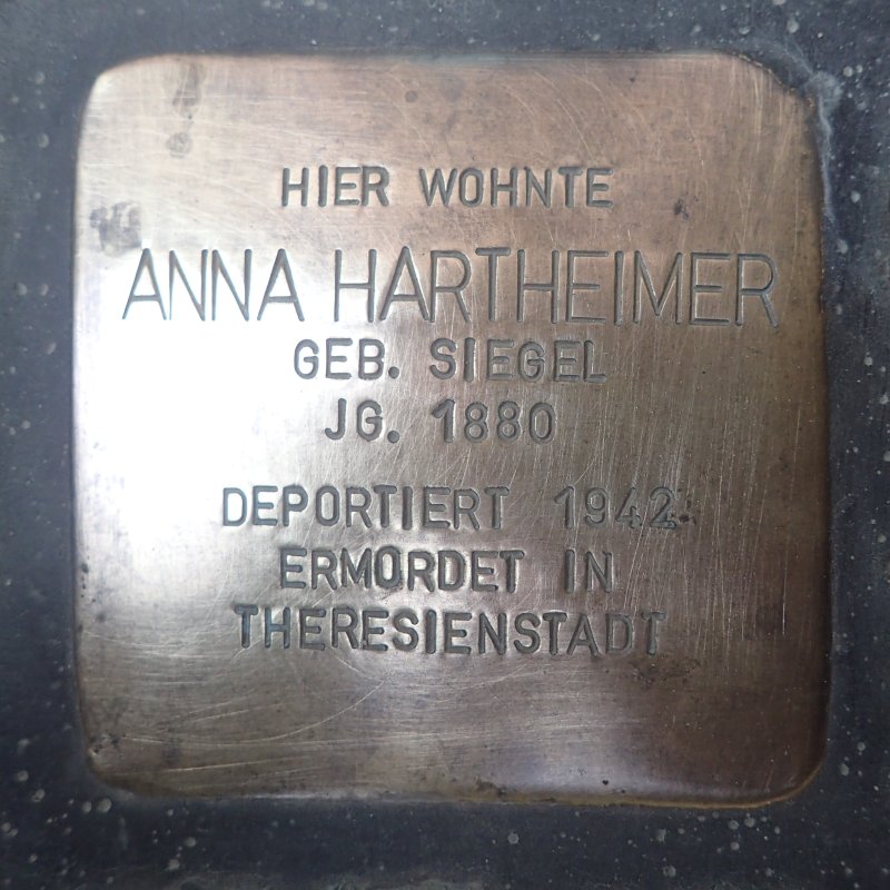 Anna Hartheimer geb. Siegel