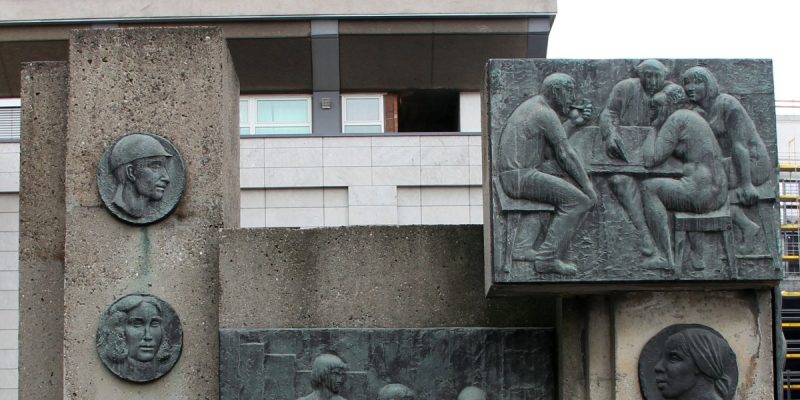 Denkmal für die Erbauer des Stadtzentrums