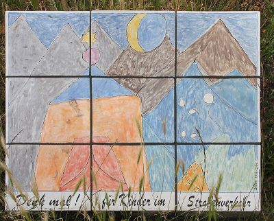 Denkmal für im Verkehr verunglückte Kinder
