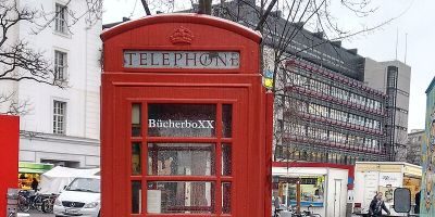 English Phone Booth/ BücherboXX
