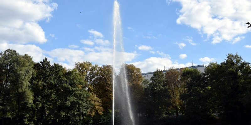 Fontäne im Fennpfuhl