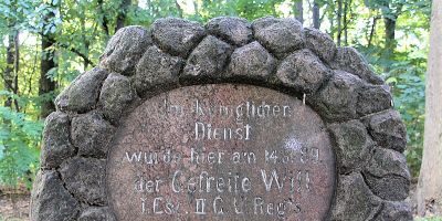 Gedenkstätte für den Gefreiten Will