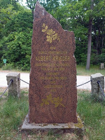 Gedenkstein Albert Krieger