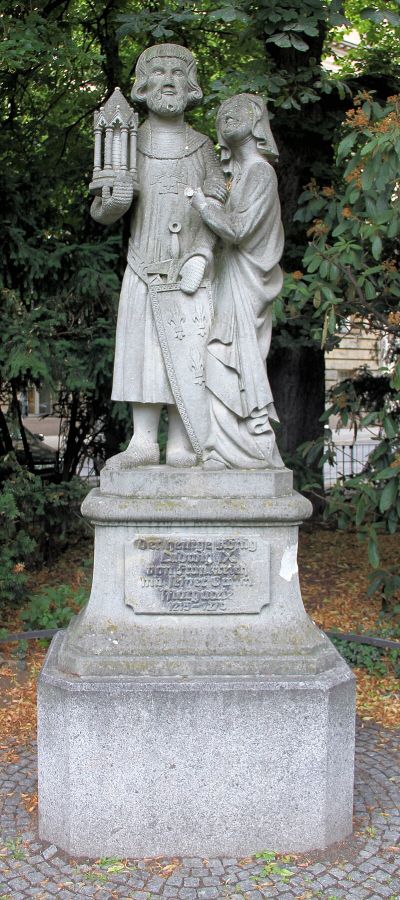 Hl. Ludwig und seine Gattin Margarete