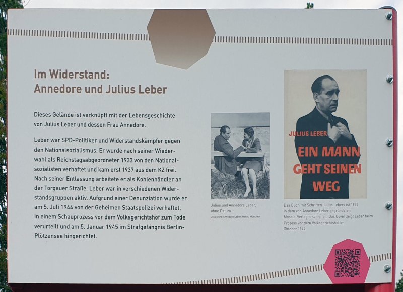 Lern- und Gedenkort Annedore und Julius Leber