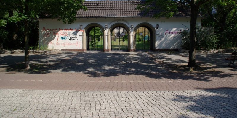 Park am Urnenfriedhof Gerichtstraße