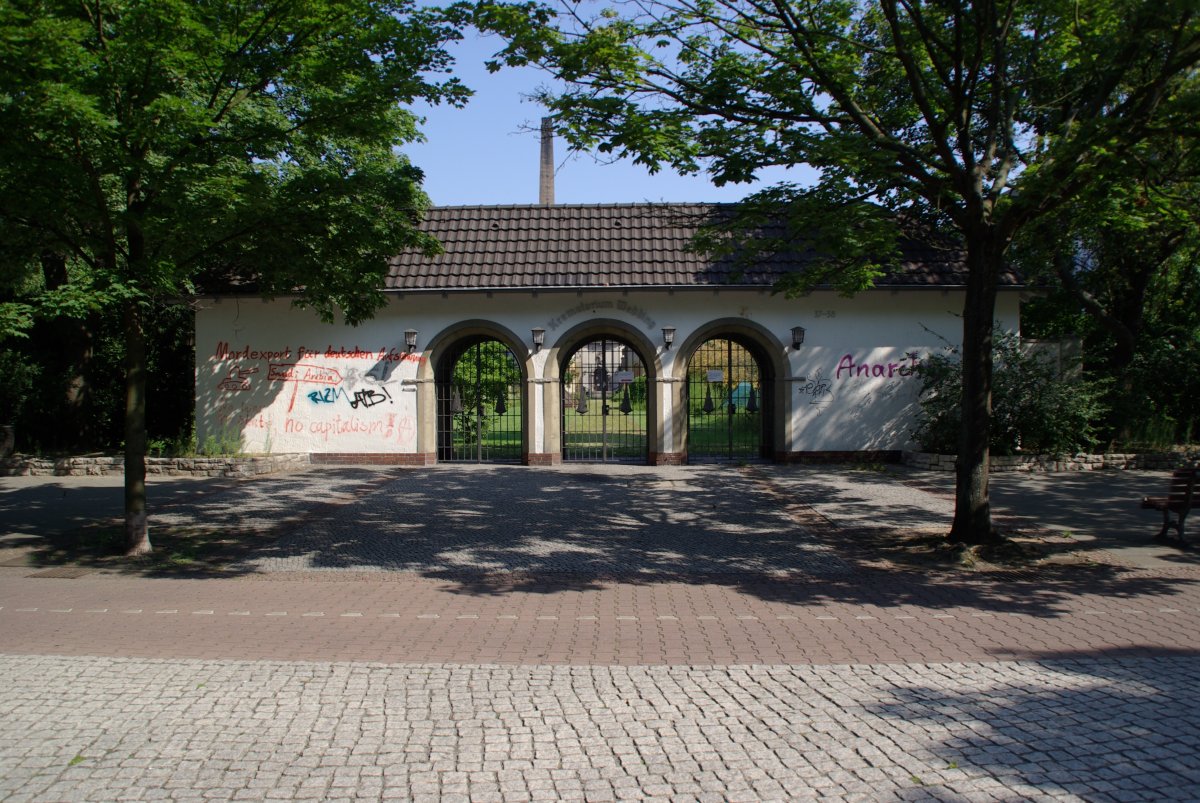 Park am Urnenfriedhof Gerichtstraße