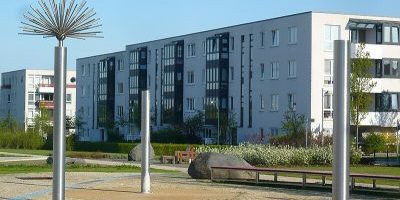 Springbrunnen und Plansche