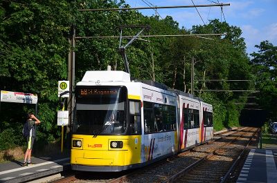 trams in Berlin