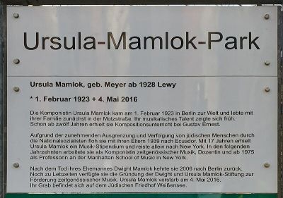 Ursula-Mamlok-Park