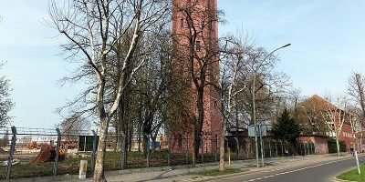 Wasserturm des Gaswerks Lichtenberg