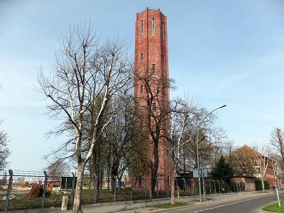 Wasserturm des Gaswerks Lichtenberg