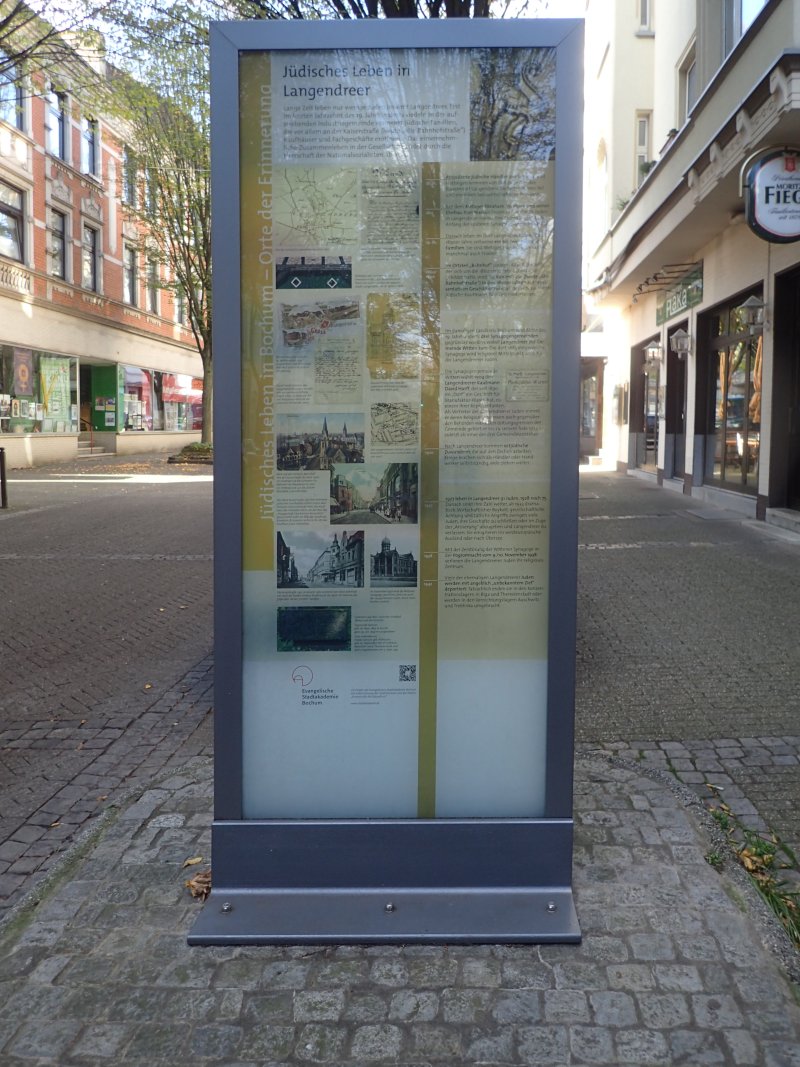 Jüdisches Gemeindezentrum und Jüdische Kindertransporte aus Bochum