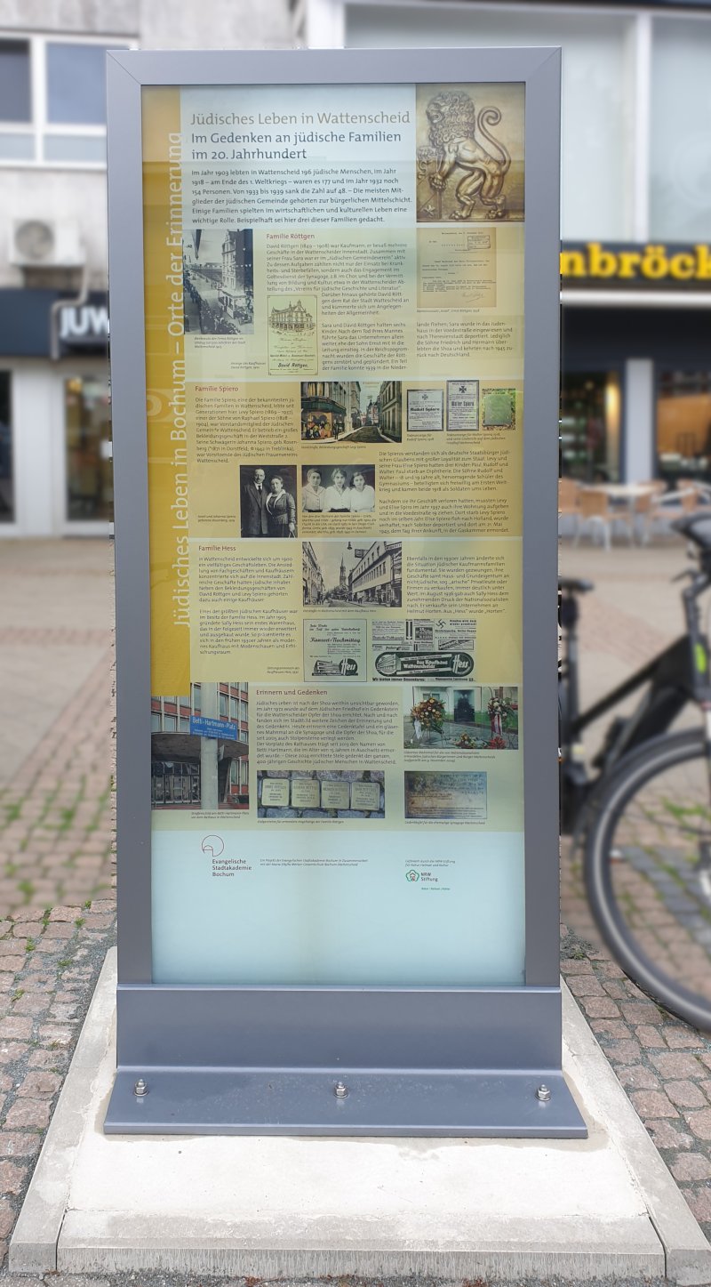 Jüdisches Leben in Wattenscheid