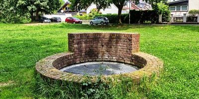 Brunnen mit Fisch