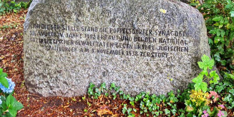 Gedenkstein (ehem. Synagoge)