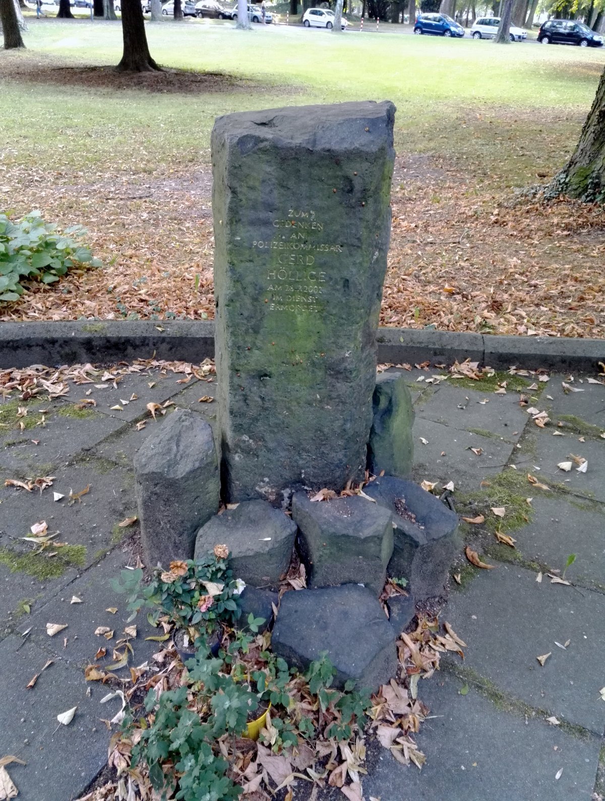 Gedenkstein Gerd Höllige