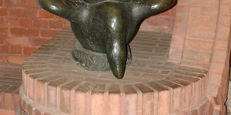 Eva auf dem Schwan