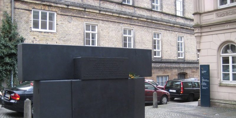 Mahnmal für die Opfer der Novemberpogrome 1938