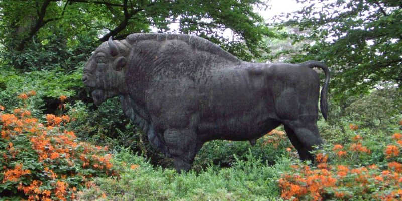 Wisent-Denkmal