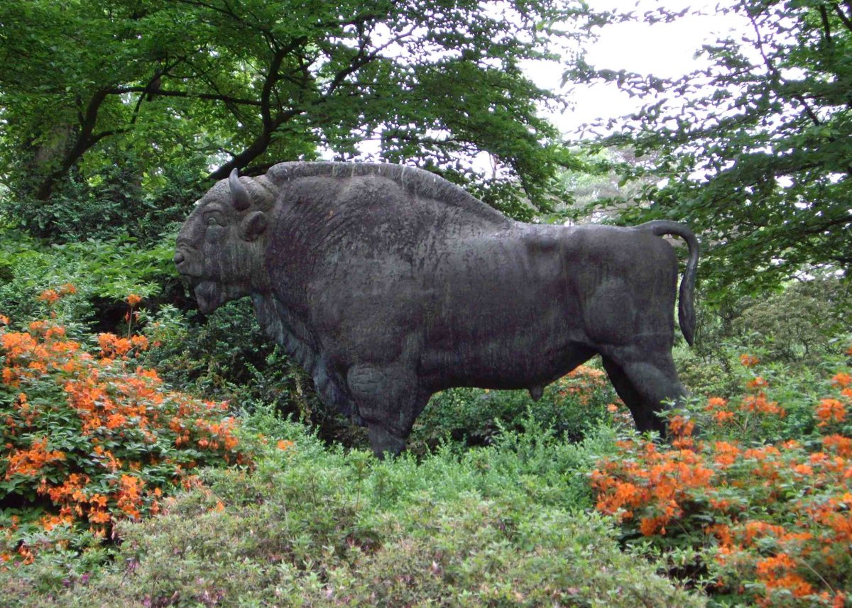 Wisent-Denkmal