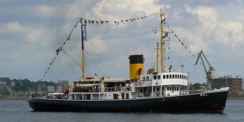 Dampfeisbrecher Wal