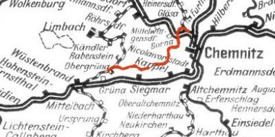 Bahnstrecke Küchwald–Obergrüna
