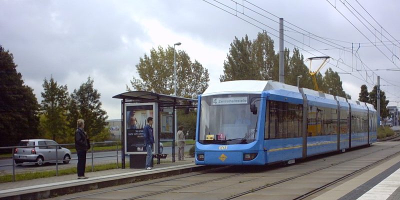 Tram 4: Hauptbahnhof => Hutholz