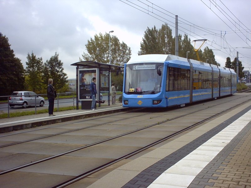 Tram 4: Hutholz => Hauptbahnhof