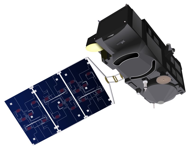 Modell von Sentinel-3