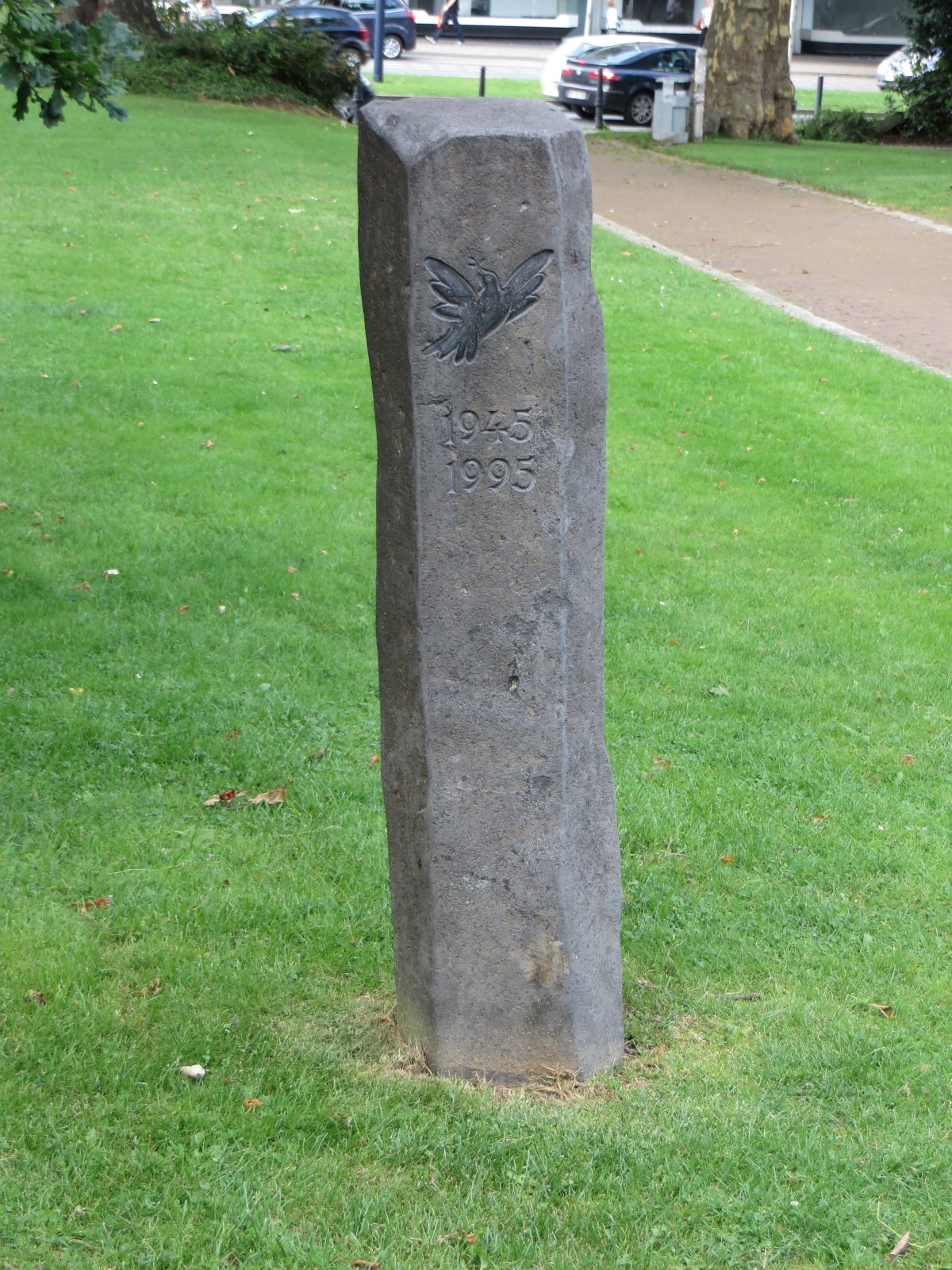 Gedenkstein 50 Jahre Kriegsende