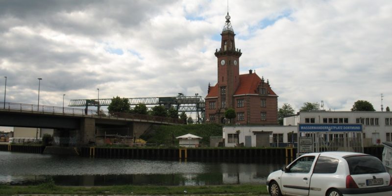 Historischer Portaldrehkran