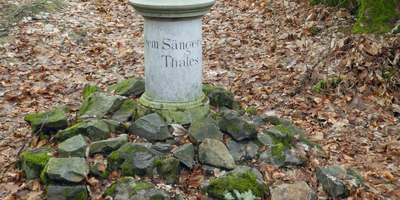 "Dem Sänger des Thales - Naumann"