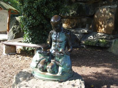 Faun mit Bären