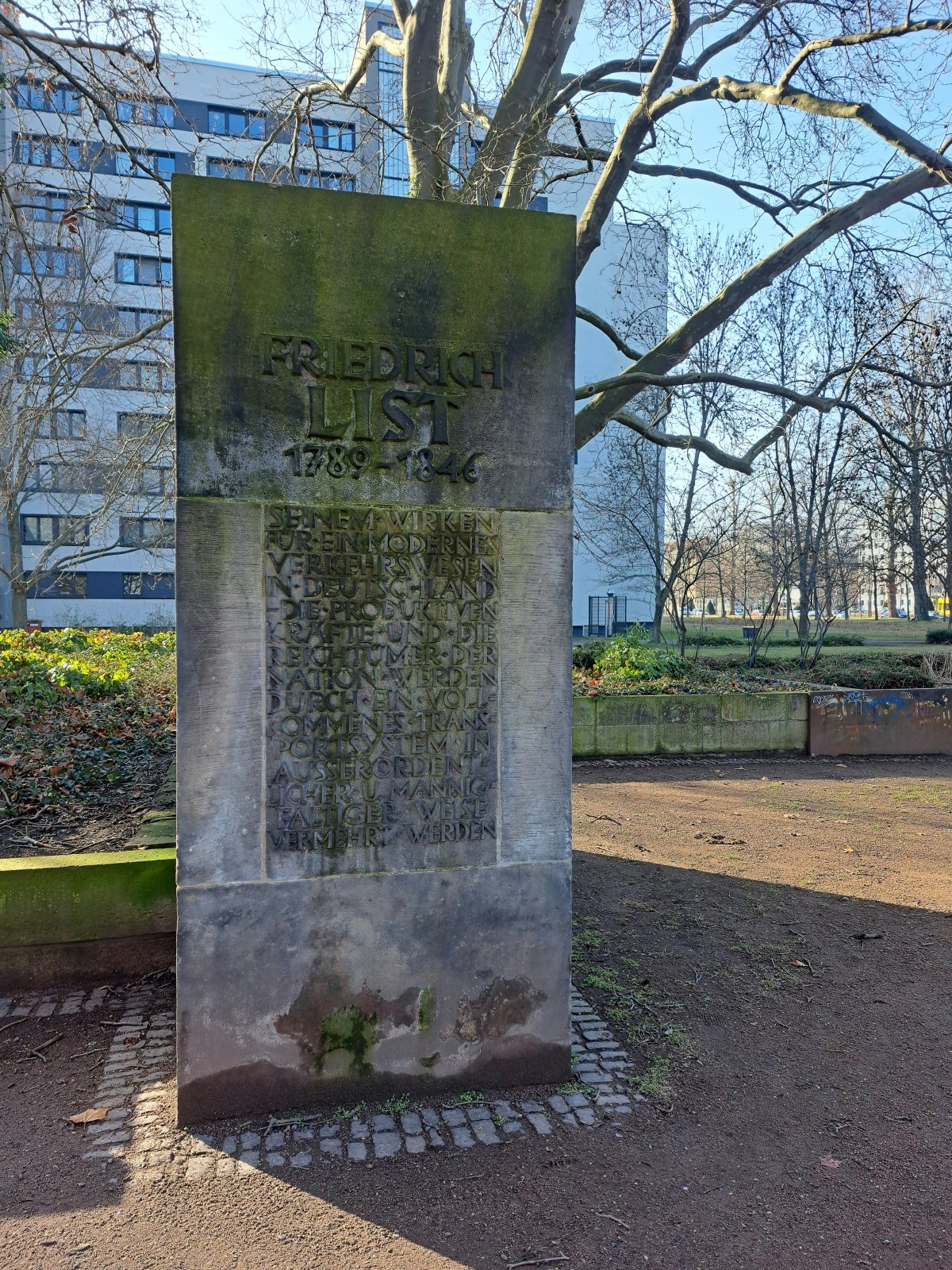 Friedrich-List-Denkmal