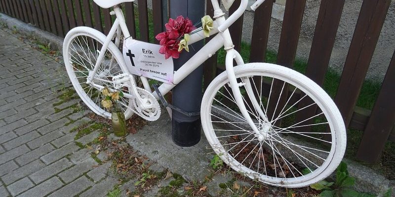 Geisterrad für einen getöteten Radfahrer (Nordost 1)