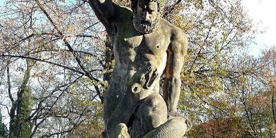 Herkules im Kampf mit lernäischer Schlange