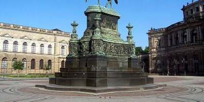 Reiterdenkmal König Johann von Sachsen