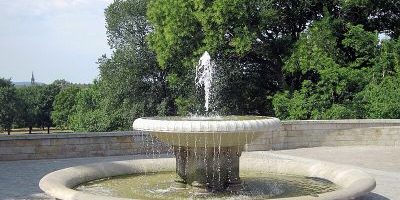 Springbrunnen am Alaunplatz