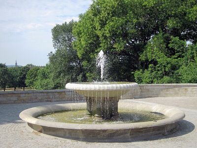 Springbrunnen am Alaunplatz