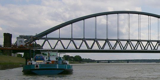 Am Wasser in Düsseldorf