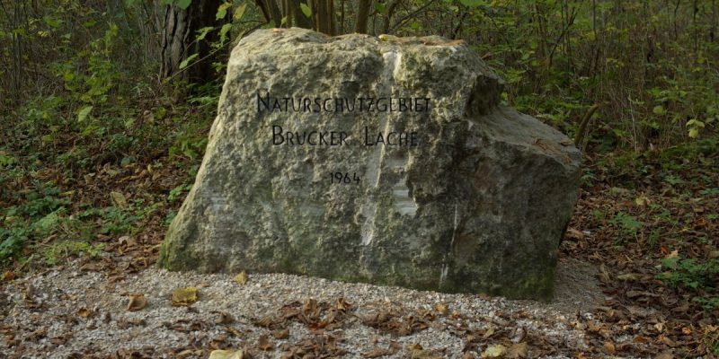 Gedenkstein Brucker Lache