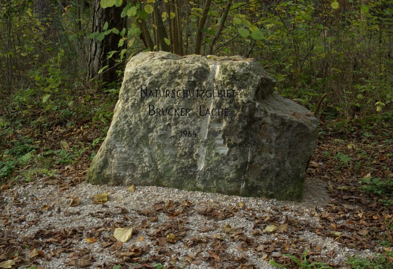Gedenkstein Brucker Lache