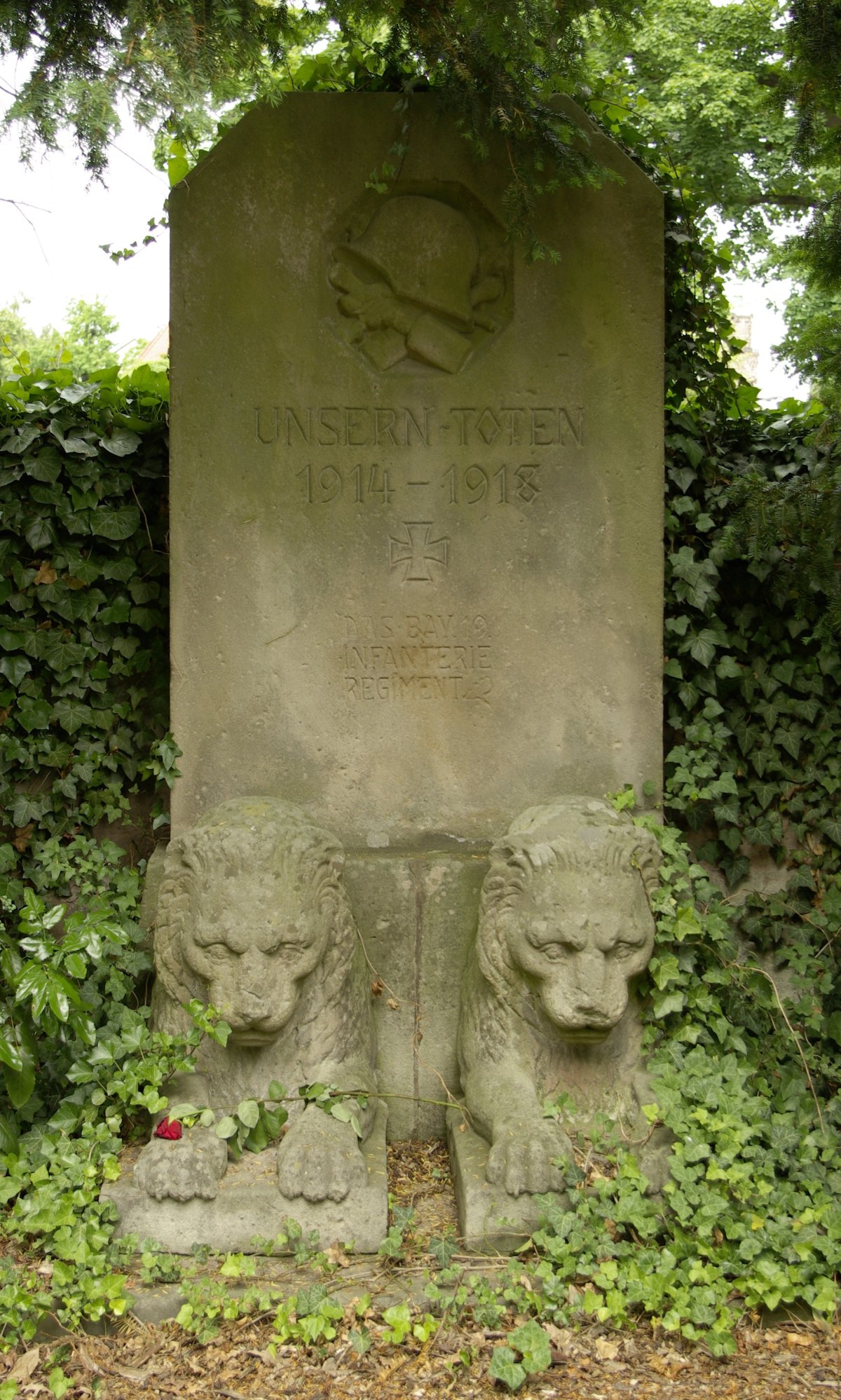 Kriegerdenkmal 19. Bayerisches Infanterieregiment